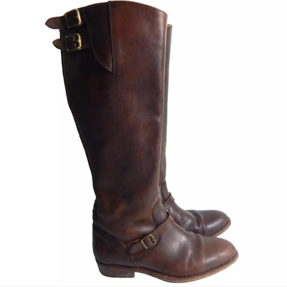 Frye Vintage Knee High Riding Boots